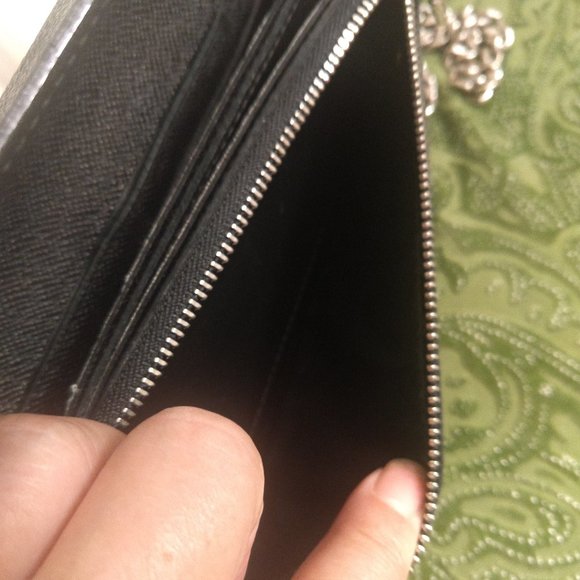 Louis Vuitton Graphite Accordion Wallet with Chain - Picture 12 of 15